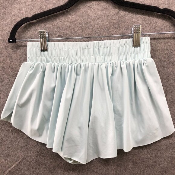 Katie J NYC Farrah Active Skort Junior Girls XS Light Blue Athletic Gym - Picture 2 of 7